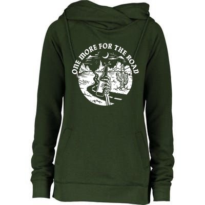 One More For The Road Womens Funnel Neck Pullover Hood