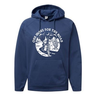 One More For The Road Performance Fleece Hoodie