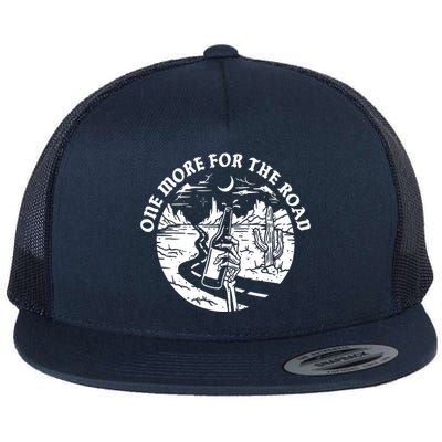 One More For The Road Flat Bill Trucker Hat