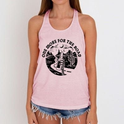 One More For The Road Women's Knotted Racerback Tank