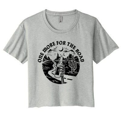 One More For The Road Women's Crop Top Tee