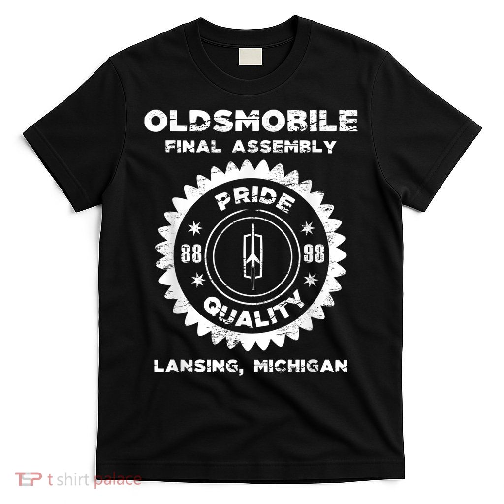 Oldsmobile Motors Final Assembly Graphic Classic Car Show T-Shirt