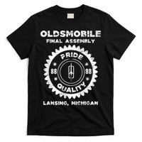 Oldsmobile Motors Final Assembly Graphic Classic Car Show T-Shirt