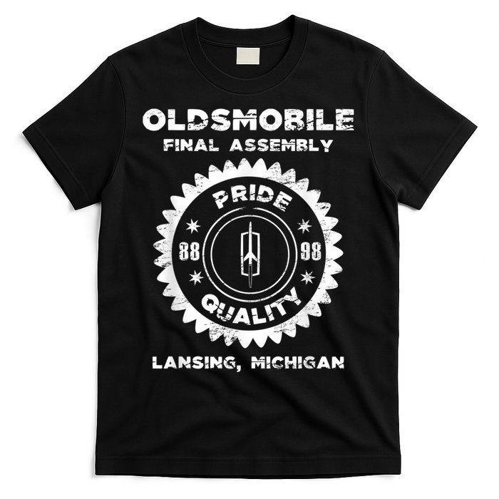 Oldsmobile Motors Final Assembly Graphic Classic Car Show T-Shirt
