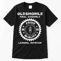 Oldsmobile Motors Final Assembly Graphic Classic Car Show Tall T-Shirt