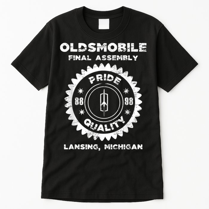 Oldsmobile Motors Final Assembly Graphic Classic Car Show Tall T-Shirt