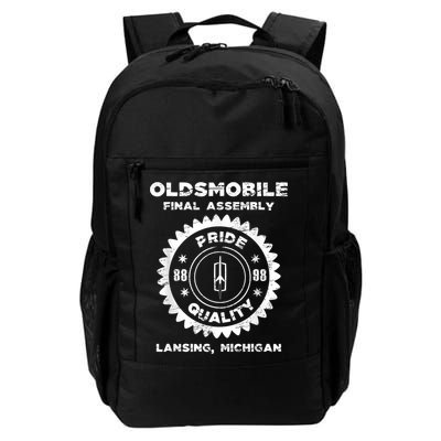 Oldsmobile Motors Final Assembly Graphic Classic Car Show Backpack
