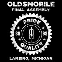 Oldsmobile Motors Final Assembly Graphic Classic Car Show Backpack