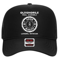 Oldsmobile Motors Final Assembly Graphic Classic Car Show Hat