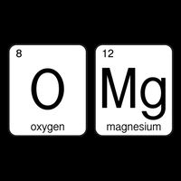 OMG Periodic Table Chemistry Joke Cooling Performance Crew T-Shirt