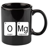 OMG Periodic Table Chemistry Joke 11oz C Handle Ceramic Mug
