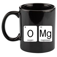 OMG Periodic Table Chemistry Joke 11oz C Handle Ceramic Mug