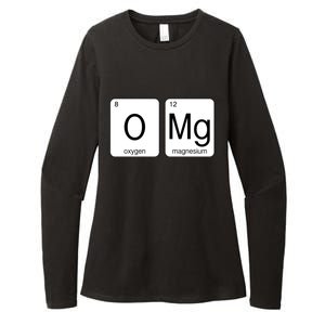 OMG Periodic Table Chemistry Joke Womens CVC Long Sleeve Shirt