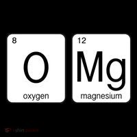 OMG Periodic Table Chemistry Joke Flatbill Hat