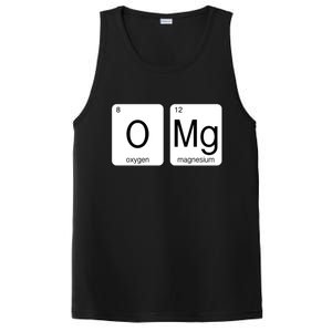 OMG Periodic Table Chemistry Joke PosiCharge Competitor Tank