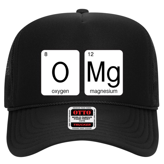 OMG Periodic Table Chemistry Joke Trucker Hat