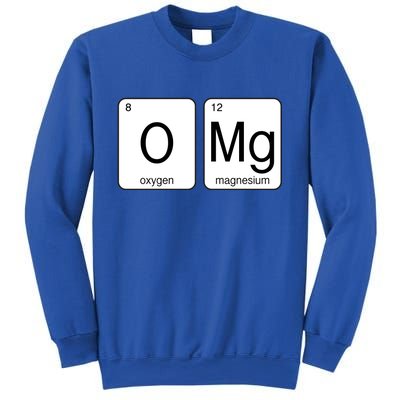 OMG Periodic Table Chemistry Joke Sweatshirt