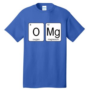 OMG Periodic Table Chemistry Joke Tall T-Shirt