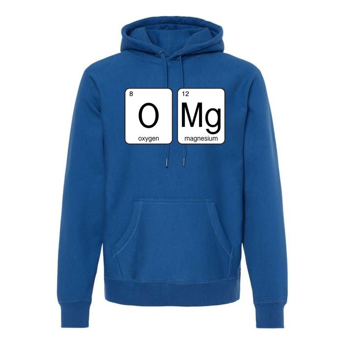 OMG Periodic Table Chemistry Joke Premium Hoodie