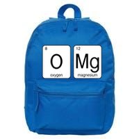 OMG Periodic Table Chemistry Joke 16 in Basic Backpack