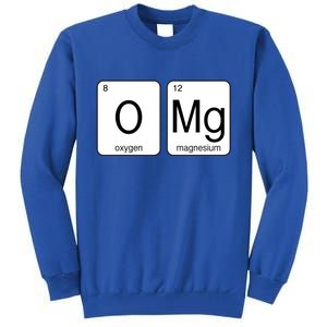 OMG Periodic Table Chemistry Joke Tall Sweatshirt