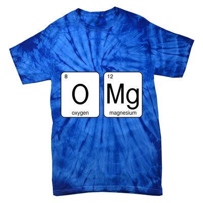 OMG Periodic Table Chemistry Joke Tie-Dye T-Shirt