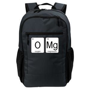 OMG Periodic Table Chemistry Joke Daily Commute Backpack