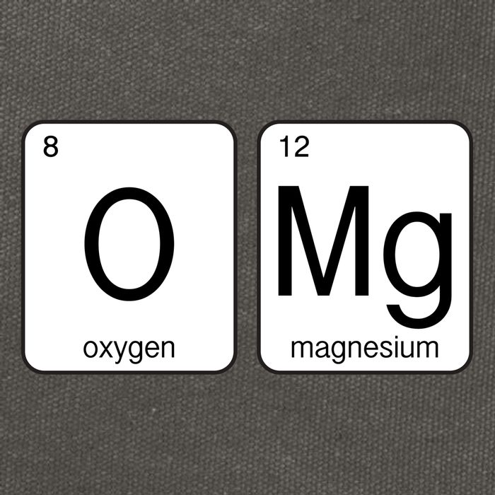 OMG Periodic Table Chemistry Joke Cotton Canvas Backpack