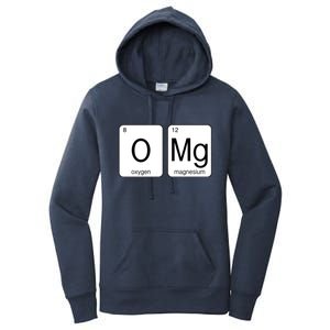 OMG Periodic Table Chemistry Joke Women's Pullover Hoodie