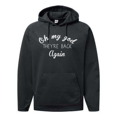 OMG They're Back Again Classic Music Band Performance Fleece Hoodie