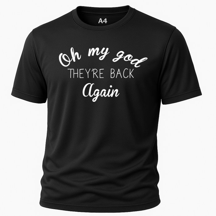 OMG They're Back Again Classic Music Band Cooling Performance Crew T-Shirt