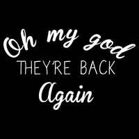 OMG They're Back Again Classic Music Band Cooling Performance Long Sleeve Crew