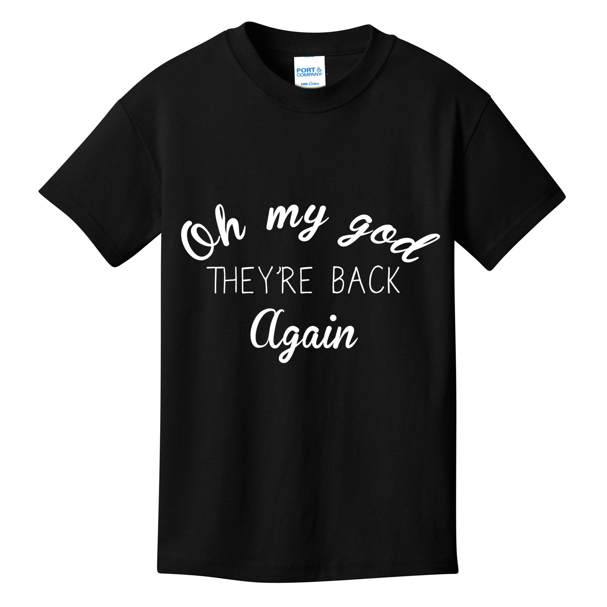 OMG They're Back Again Classic Music Band Kids T-Shirt
