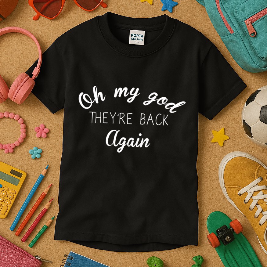 OMG They're Back Again Classic Music Band Kids T-Shirt
