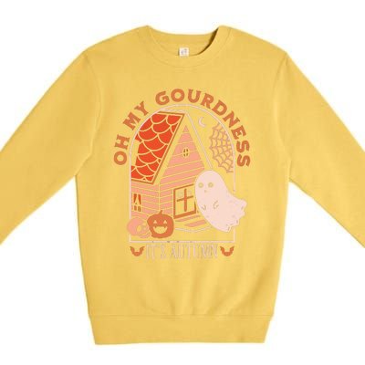 'Oh My Gourdness It Is Autumn Premium Crewneck Sweatshirt