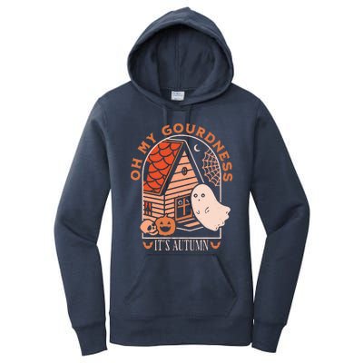 'Oh My Gourdness It Is Autumn Women's Pullover Hoodie