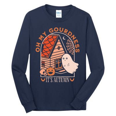 'Oh My Gourdness It Is Autumn Tall Long Sleeve T-Shirt