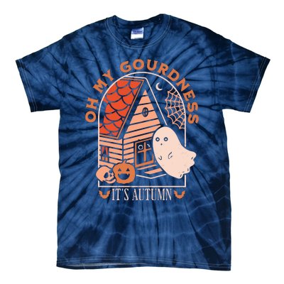 'Oh My Gourdness It Is Autumn Tie-Dye T-Shirt