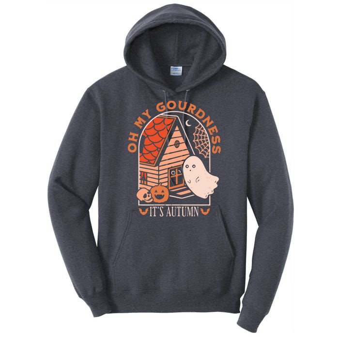 'Oh My Gourdness It Is Autumn Tall Hoodie