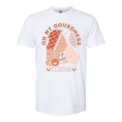 'Oh My Gourdness It Is Autumn Softstyle CVC T-Shirt