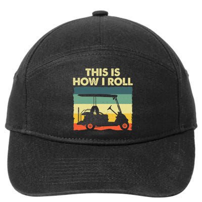 Oh My God Becky Look At Her Putt Funny Golf 7-Panel Snapback Hat