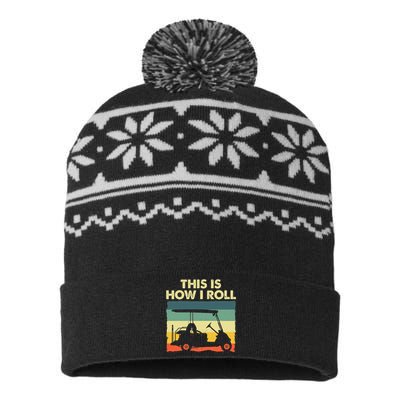 Oh My God Becky Look At Her Putt Funny Golf USA-Made Snowflake Beanie