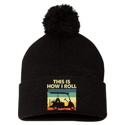 Oh My God Becky Look At Her Putt Funny Golf Pom Pom 12in Knit Beanie