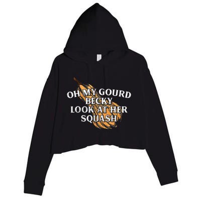 Oh My Gourd Becky Look At Her Squash Crop Fleece Hoodie