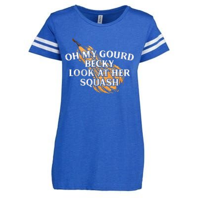 Oh My Gourd Becky Look At Her Squash Enza Ladies Jersey Football T-Shirt