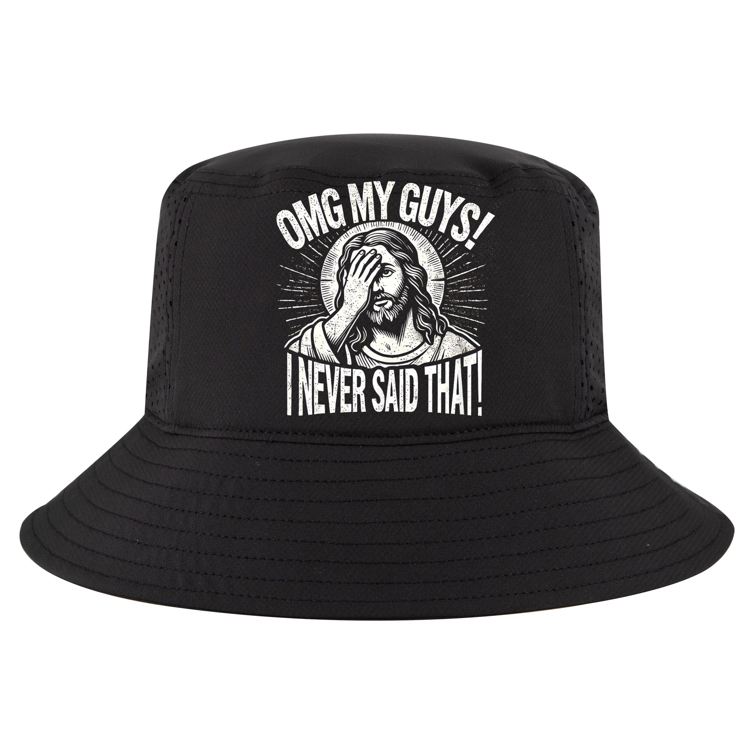 Omg My Guys Funny Jesus Meme Omg My Guys! I Never Said That 16 in Basic Backpack