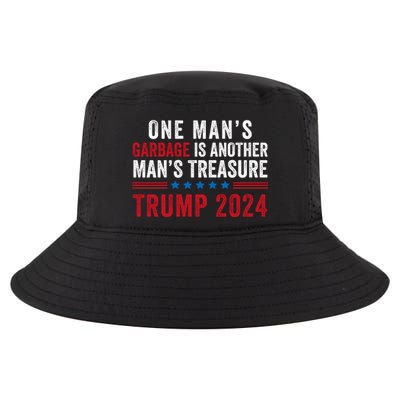 One ManS Garbage Is Another ManS Treasure Trump 2024 Proud To Be Garbage Cool Comfort Performance Bucket Hat