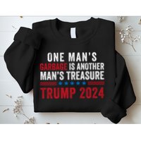 One ManS Garbage Is Another ManS Treasure Trump 2024 Proud To Be Garbage Sweatshirt