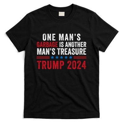 One ManS Garbage Is Another ManS Treasure Trump 2024 Proud To Be Garbage T-Shirt