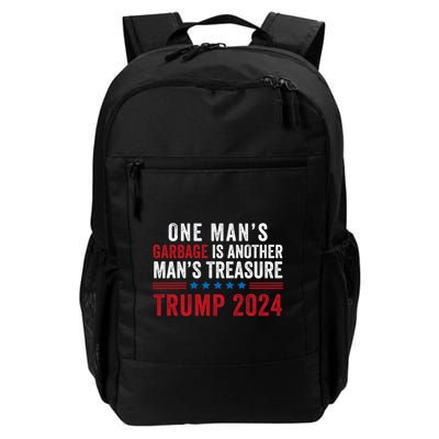 One ManS Garbage Is Another ManS Treasure Trump 2024 Proud To Be Garbage Backpack